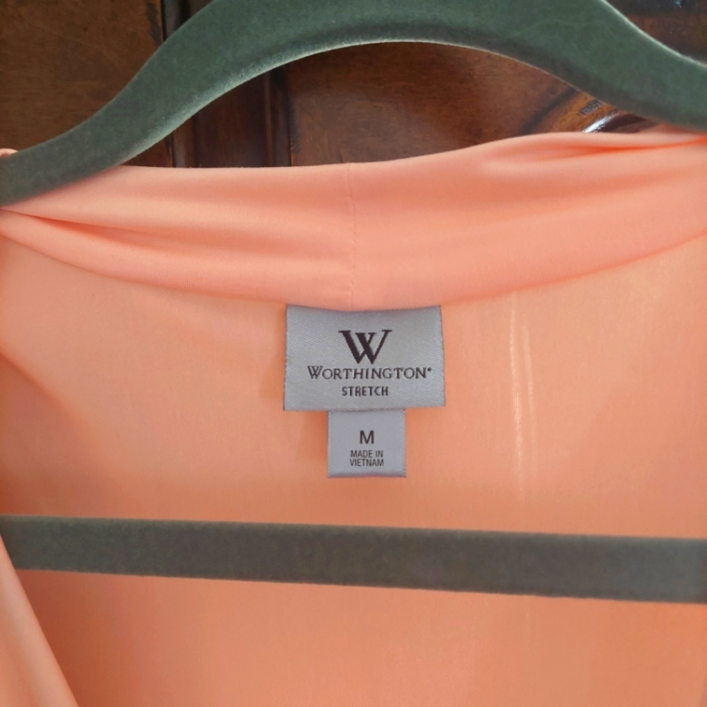 Women's Peach Sleeveless Top - Picture 3 of 3